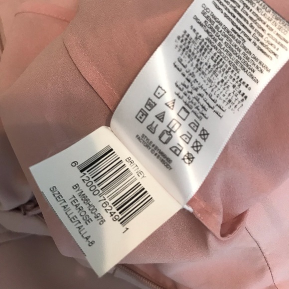 BCBGMaxAzria Britney Dress In Tearose - Picture 8 of 8